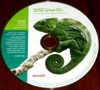 SuSE Linux 10.0 - Novell 5CDs &1DVD
