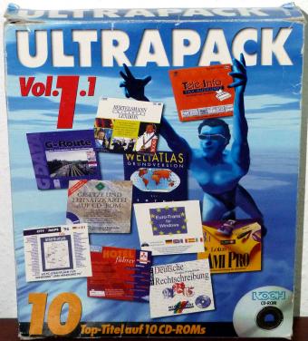 Ultra Pack Vol. 1 - Lotus AmiPro, Weltatlas, Bertelsmann Universal Lexikon 1996