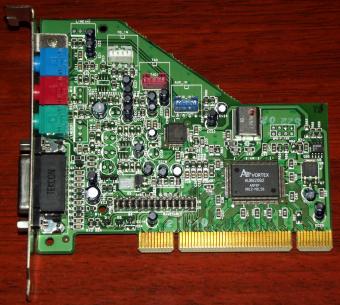 Aztech ASC338A Aureal Semiconductor Inc. Vortex AU8820B2 A3D 1998