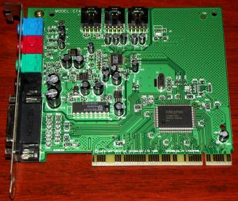 Creative Labs SoundBlaster (CT4740) mit CT5880-DCQ Chipsatz 1999