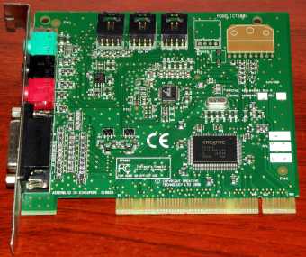 Creative SoundBlaster 128 (CT5803) PCI-Bus ES1373-Chip 1999