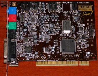 Creative SoundBlaster Live (CT4670) EMU10K1-ECF GamePort PCI 1998
