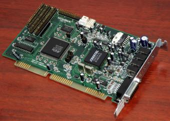 MediaMagic ISP16 - MAD16 Media Chips M3016, Crystal CS4231A, Yamaha YMF262, FCC-ID: K33IFISP16 ISA 1994