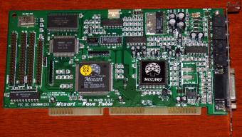 Mozart Wave Table OTI601 Yamaha YMF-278B-F Panasonic/IDE/Mitsumi/Sony CD-ROM Interface FCC-ID: IEW30601213 ISA 1994