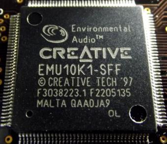 Creative SoundBlaster Live 5.1 (SB0100) EMU10K1-SFF PCI 1997