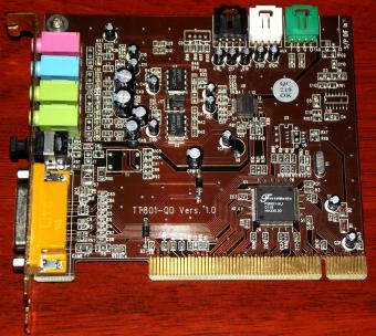 Terractec TT801-QD ForteMedia FM801-AU Chipsatz SPDIF PCI 2002