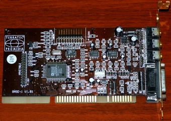 Terratec ProMedia SoundSystem Base-1, Analog Devices AD1816 SoundPort, Soundboostar 16 3D Multi, ISA 1997