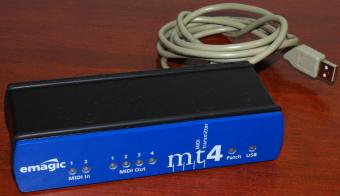 eMagic mt4 MIDI transmitter USB Patch
