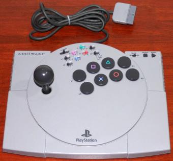 AsciiWare Sony PlayStation 8-Button Specialized JoyStick/Arcade Stick/Gamepad Model: SCEH-0002 Japan