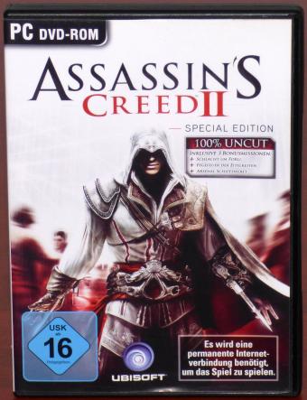 Assassins Creed II Special Edition - Blut und Wahrheit 100% Uncut inkl. 3 Bonusmissionen Ubisoft 2009