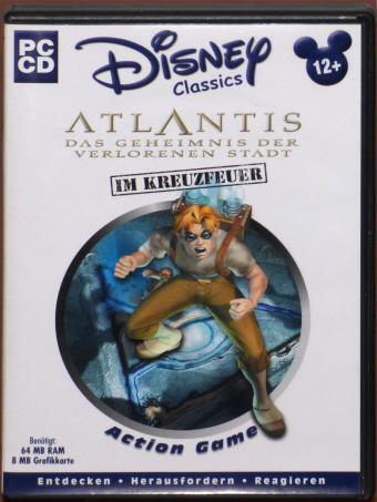 Atlantis - Das Geheimnis der verlorenen Stadt - Im Kreuzfeuer PC CD-ROM Disney Classics/JoWood 2001