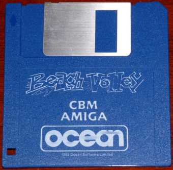 CBM Amiga - Beach Volley - Spiele Diskette Ocean Software Limited 1989