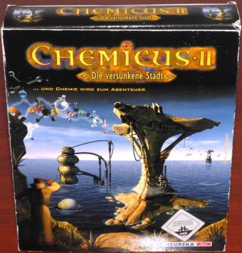 Chemicus II - Die versunkene Stadt ..und Chemie wird zum Abenteuer Lernsoftware So wird Chemie zum Erlebnis, Heureka-Klett Verlag ISBN: 3-12-135064-1 OVP/NEU 2003