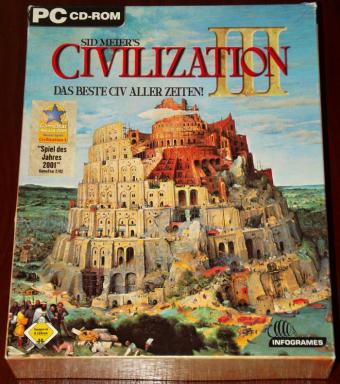 Sid Meier's Civilization III - CIV3 Firaxis Games / Infograms 2001