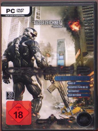 Crysis 2 Limited Edition PC DVD inkl. Bonus-EP, Platin Dog-Tag, Waffenaufsatz & Scar-Waffenskin Award Sieger Crytek GmbH 2011