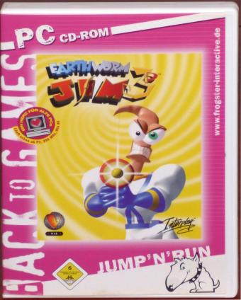 EarthWorm Jim 3D PC CD-ROM Interplay/Frogster 1999