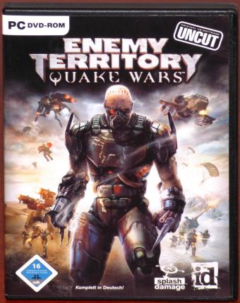 Quake Wars Enemy Territory - Uncut DVD Deutsch - id Software/splash damage/ActiVision 2007