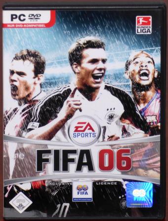 FIFA 06 Exclusive Licence Bundesliga PC DVD-ROM EA Sports Electronic Arts 2005