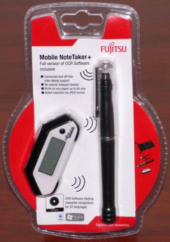 Fujitsu Siemens Mobile NoteTaker+ Pen Stift inkl. OCR-Software Mac/Win Digitalize your Handwriting NEU/OVP