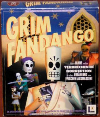 Grim Fandango PC CD-ROMs Win95/98 inkl. Handbuch OVP/Bigbox Funsoft/Lucas Arts 1998