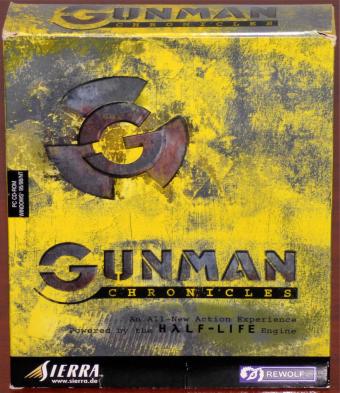 Gunman Chronicles - 12 Uhr Mittags im Weltall PC CD-ROM OVP Bigbox Rewolf/Sierra 2000
