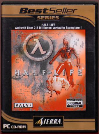 Half-Life PC CD-ROM BestSeller Series Valve/Sierra 2001