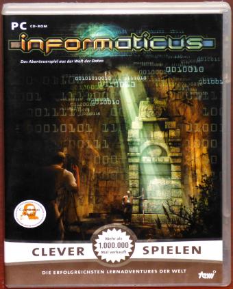 Informaticus Abenteuerspiel Daten Lernadventure PC CD-ROM tewie/BrainGame GmbH OVP/NEU 2007