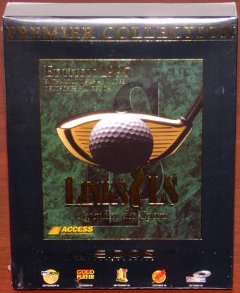 Links LS Edition 1997 Premier Collection, Golf Simulation MS-DOS/Win95 CD-ROM Eidos Interactive Bigbox OVP & NEU 1996