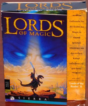 Lords of Magic - Betreten Sie eine Mystische Welt voller Phantasie und Magie Win95 CD-ROM inkl. Handbuch OVP Sierra 1997