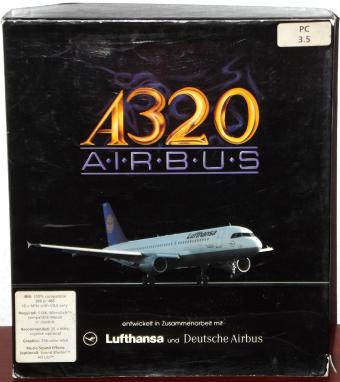 Lufthansa & Deutsche Airbus A320 Europa Edition - Flugsimulation Rainer Bopf / Thalion 1991