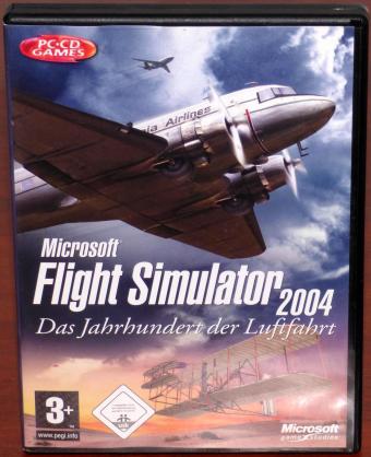 Microsoft Flight Simulator 2004 - Das Jahrhundert der Luftfahrt 4 CD-ROMs Artikel-Nr: X09-60273-DE