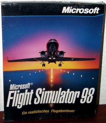 Microsoft Flight Simulator 98 - Ubisoft Neu & OVP 1997