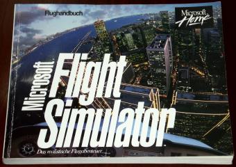 Microsoft Flight Simulator Ver. 5.1 fuer DOS 4-Disketten mit Flughandbuch 1995