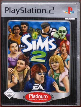 PlayStation 2 (PS2) Die SIMS 2 Platinum Electronic Arts/Sony 2005