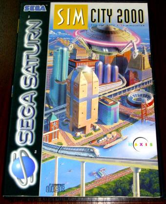 SEGA Saturn SimCity 2000 - Maxis 1995