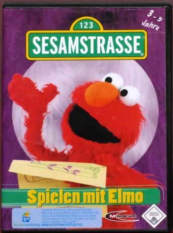 Sesamstrasse Spielen mit Elmo 3-5 Jahre PC CD-ROM Mindscape GmbH 2004