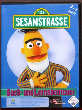 Sesamstrasse Such- und Lernabenteuer 3-5 Jahre PC CD-ROM ISBN 9054678240 Mindscape GmbH 2004