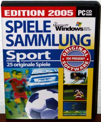 Spiele Sammlung Sport - 25 original Spiele - Edition 2005