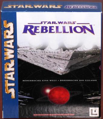 Star Wars Rebellion (Supremacy) Beherrsche eine Welt - Beherrsche die Galaxis CD-ROM inkl. Handbuch OVP Coolhand/Lucas Arts/THQ 1999