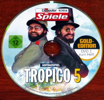 Tropico 5 PC DVD Kalypso/CBS 9/2016