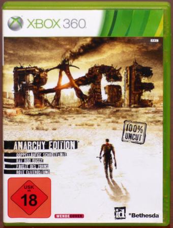 XBox 360 Rage Anarchy Edition 100% Uncut id/Bethesda 2011
