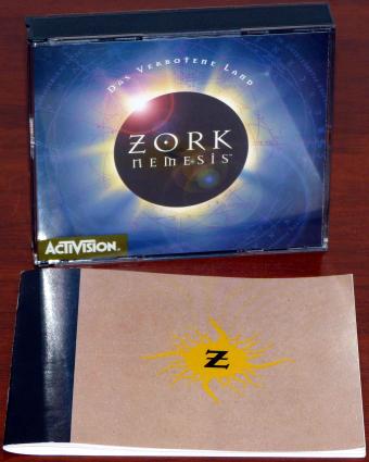 Zork Nemesis - Das verbotene Land - 3 CDs inkl. Handbuch ActiVision 1996