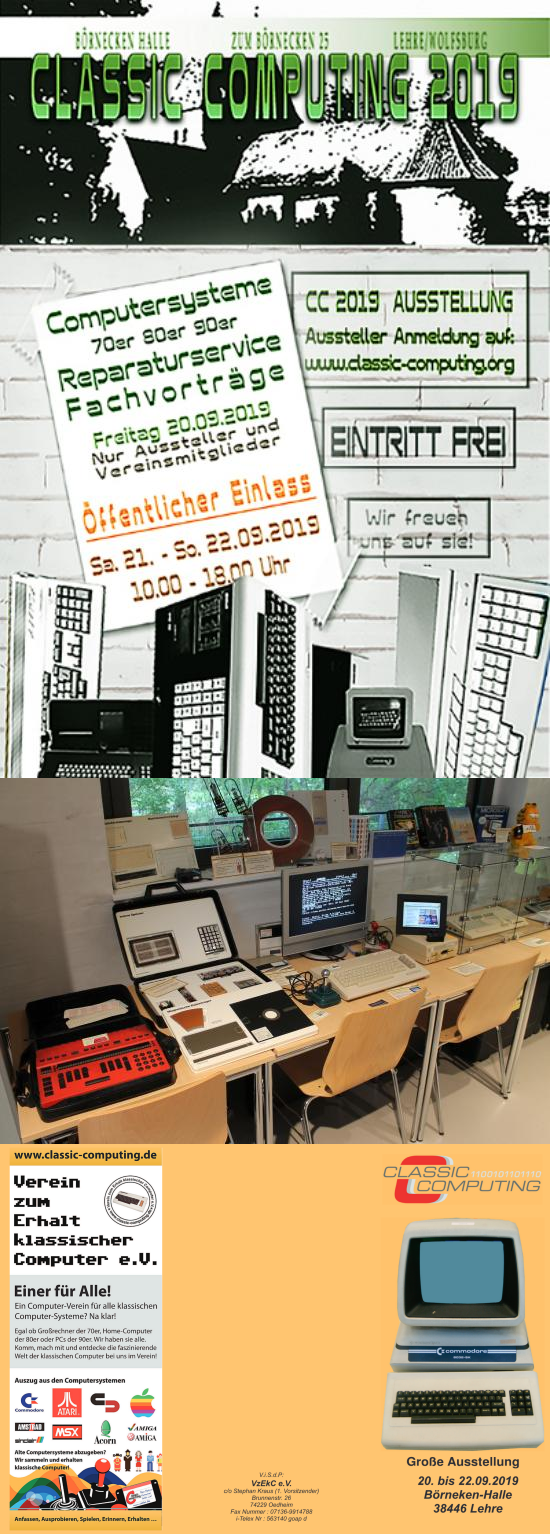 Classic Computing 2019 Classic Computing 2019