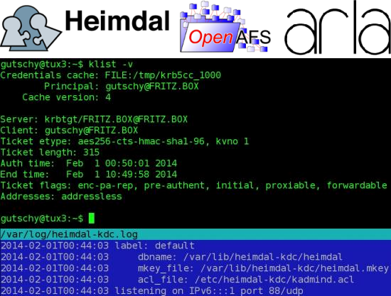 Heimdal - Kerberos 5 / OpenAFS / Arla