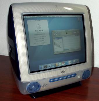 Apple iMac G3 (Blue) 350MHz CPU, 128MB RAM, CD-ROM