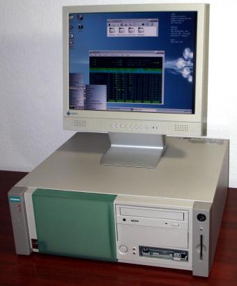 Siemens Scenic Pro D6 300A, Intel Celeron 300MHz CPU, 128MB RAM, 80GB Maxtor 4D080K4 HDD, Thoshiba XM-6302B CD-ROM, Matrox Millennium G200 Grafik, Terratec ProMedia TT1816 ISA Soundkarte, 3COM 3C905-TX NIC, Phoenix Bios, 1998